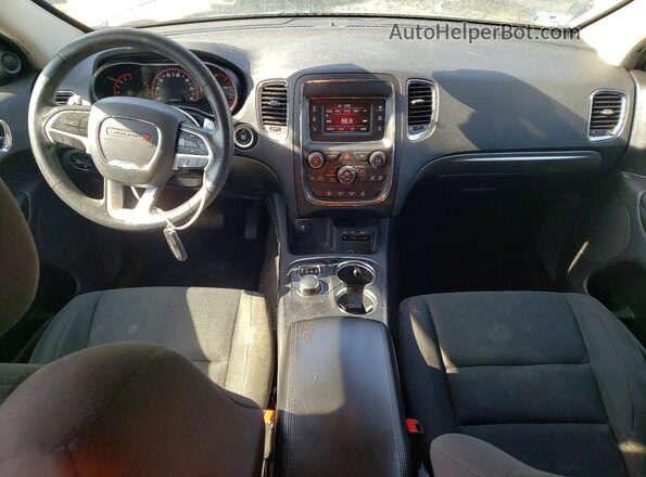 1C4RDJAG9HC762265 2017 DODGE DURANGO Gray Առջևի վահանակի տեսք