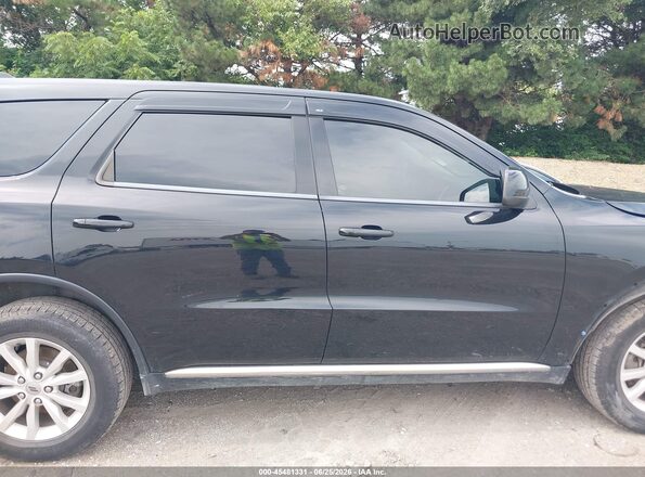 1C4RDJAG9LC355989 2020 DODGE DURANGO Black Вид задньої частини салону