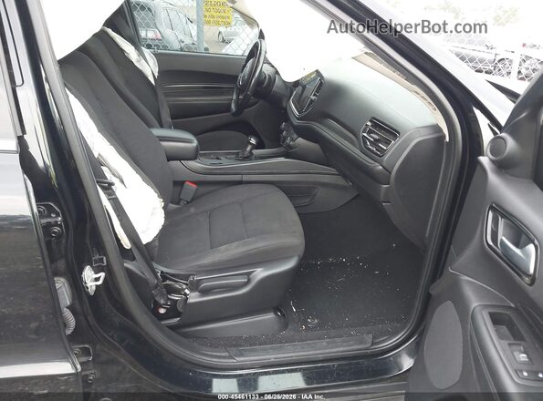 1C4RDJAG9MC609475 2021 DODGE DURANGO Black Вид салону спереду