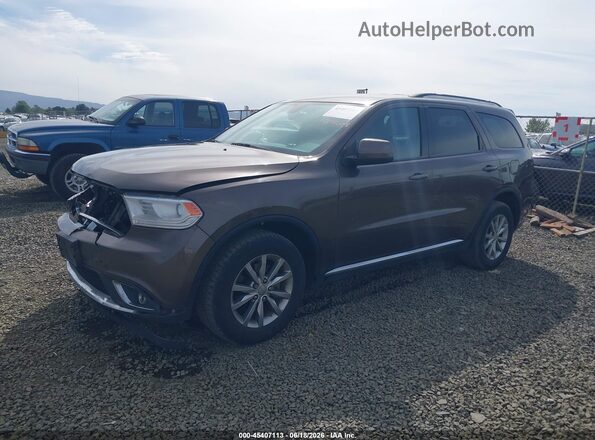 1C4RDJAGXHC725760 2017 DODGE DURANGO Brown Przód lewy