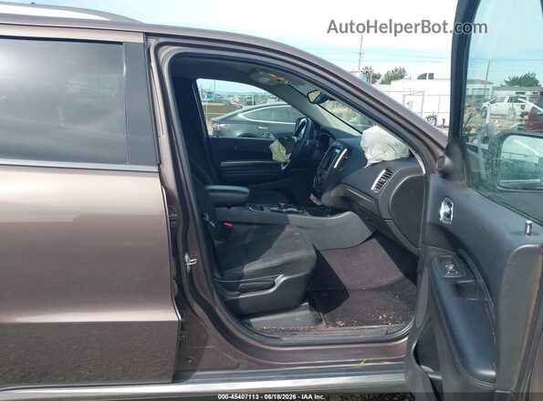 1C4RDJAGXHC725760 2017 DODGE DURANGO Brown Widok wnętrza z przodu