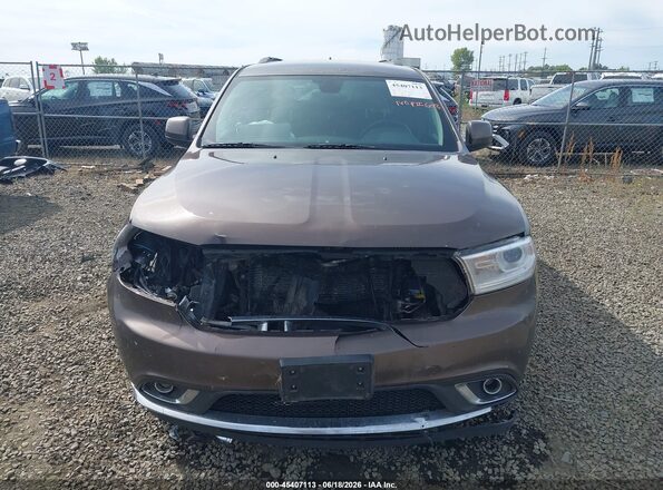 1C4RDJAGXHC725760 2017 DODGE DURANGO Brown Widok zestawu wskaźników