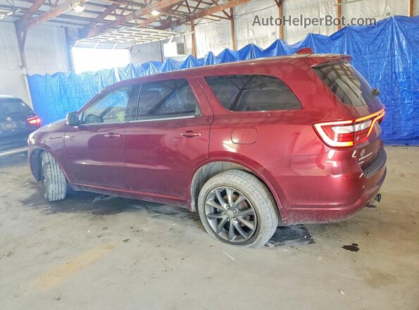 1C4RDJDG0HC830092 2017 DODGE DURANGO Burgundy Հետևի ձախ