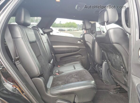 1C4RDJDG0JC115500 2018 DODGE DURANGO Black Вид задньої частини салону