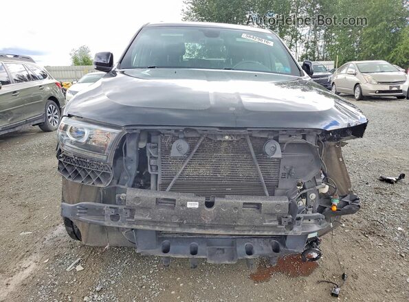 1C4RDJDG0JC115500 2018 DODGE DURANGO Black Вид спереду