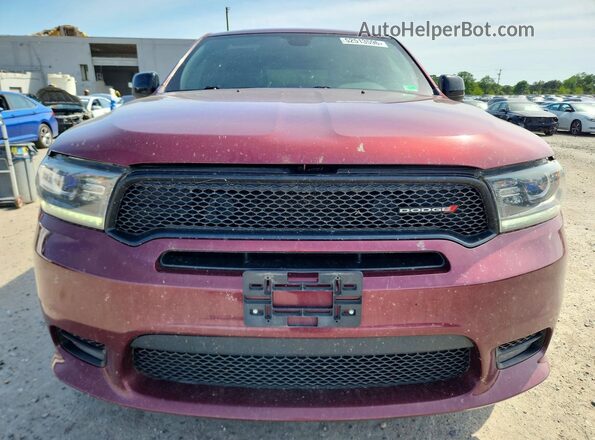 1C4RDJDG0KC764022 2019 DODGE DURANGO Red Vista frontal