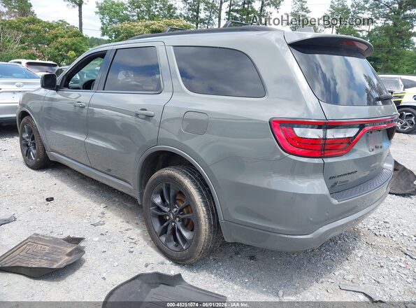 1C4RDJDG0MC634423 2021 DODGE DURANGO Gray Trasero izquierdo