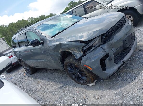 1C4RDJDG0MC634423 2021 DODGE DURANGO Gray Vista interior trasera
