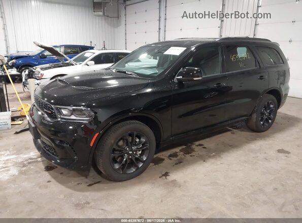 1C4RDJDG0TC164229 2026 DODGE DURANGO Black Առջևի ձախ երեք քառորդ տեսարան