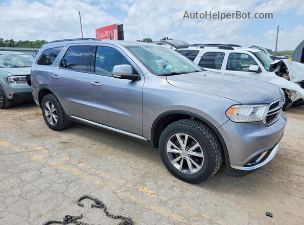 1C4RDJDG1GC387255 2016 DODGE DURANGO Silver 