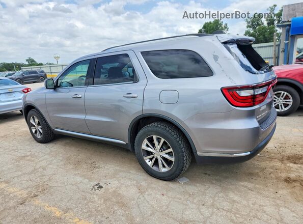 1C4RDJDG1GC387255 2016 DODGE DURANGO Silver 