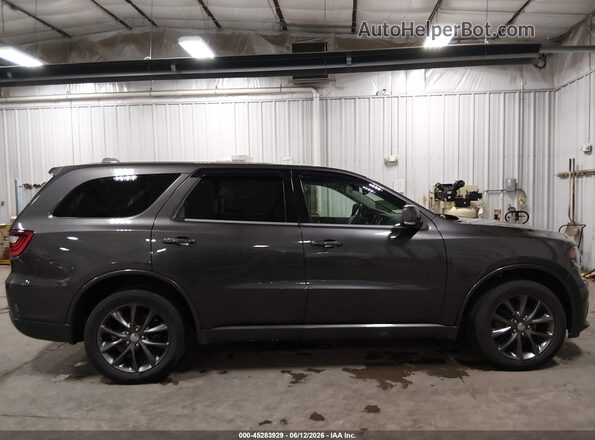 1C4RDJDG1HC896988 2017 DODGE DURANGO Gray უკანა სალონის ხედი