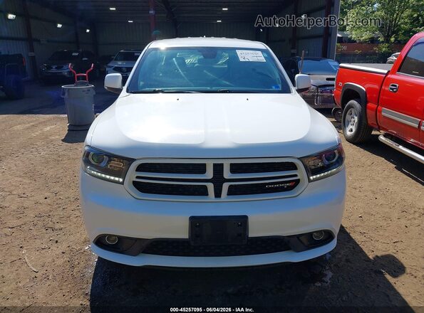 1C4RDJDG1HC930802 2017 DODGE DURANGO White Սարքավորումների վահանակի տեսք