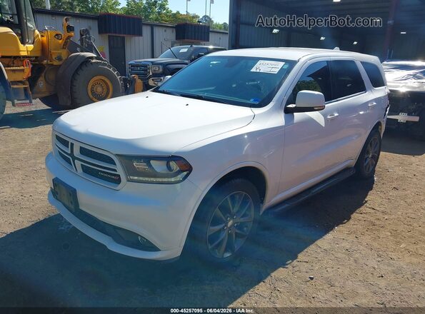 1C4RDJDG1HC930802 2017 DODGE DURANGO White Առջևի ձախ երեք քառորդ տեսարան