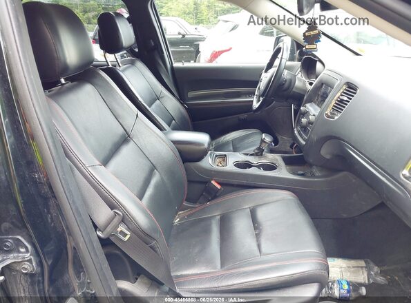 1C4RDJDG1JC101928 2018 DODGE DURANGO Black Widok wnętrza z przodu