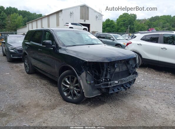 1C4RDJDG1JC101928 2018 DODGE DURANGO Black Widok z przodu