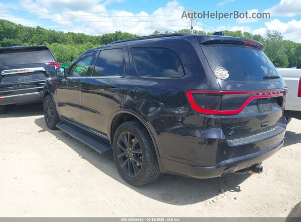 1C4RDJDG1JC416258 2018 DODGE DURANGO Black Trasero izquierdo