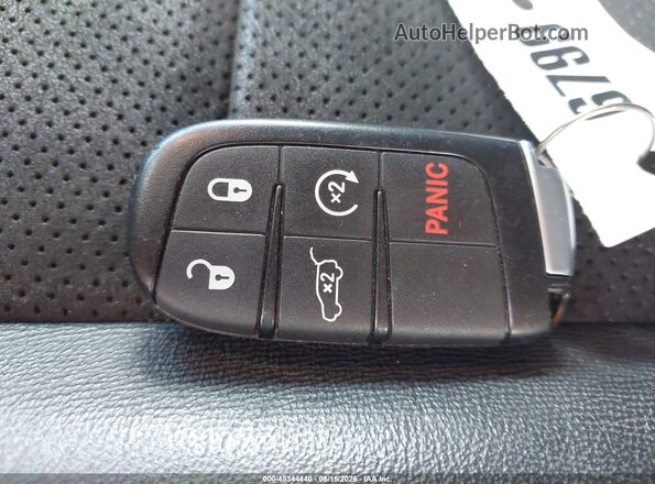 1C4RDJDG1JC416258 2018 DODGE DURANGO Black Vista del salpicadero