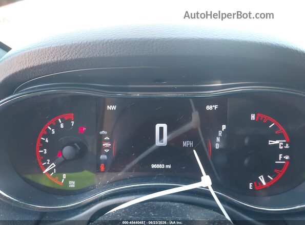 1C4RDJDG1KC722426 2019 DODGE DURANGO Red Vista de los asientos traseros