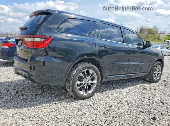 1C4RDJDG1LC107599 2020 DODGE DURANGO Black Задня права чверть