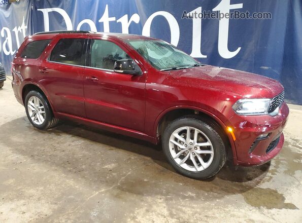 1C4RDJDG1PC604674 2023 DODGE DURANGO Красный 