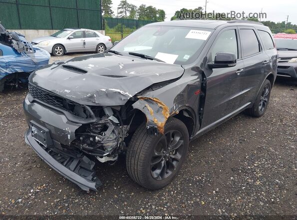 1C4RDJDG1SC550866 2025 DODGE DURANGO Gray Vista tres cuartos delantera izquierda