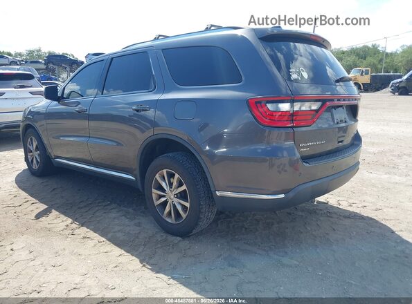 1C4RDJDG2GC341028 2016 DODGE DURANGO Black უკანა მარცხენა