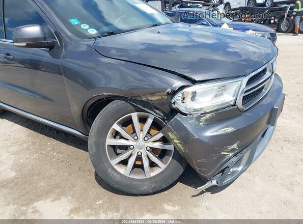 1C4RDJDG2GC341028 2016 DODGE DURANGO Black წინა ხედი