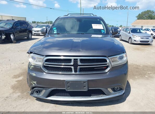 1C4RDJDG2GC341028 2016 DODGE DURANGO Black ხელსაწყოთა პანელის ხედი