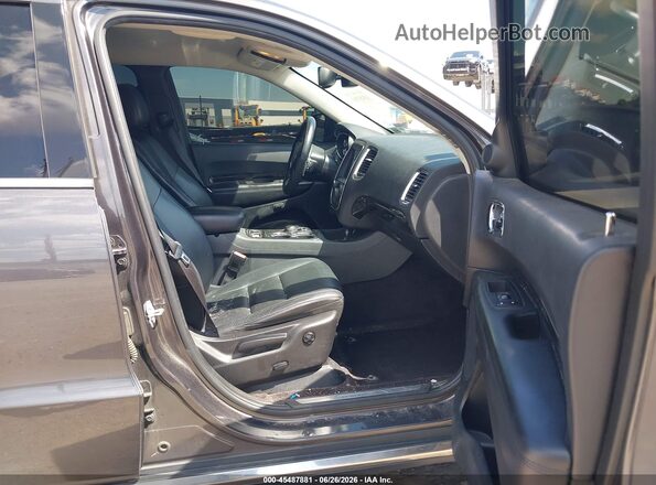 1C4RDJDG2GC341028 2016 DODGE DURANGO Black წინა სალონის ხედი