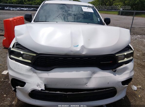 1C4RDJDG2MC599237 2021 DODGE DURANGO White Vista del cuadro de instrumentos