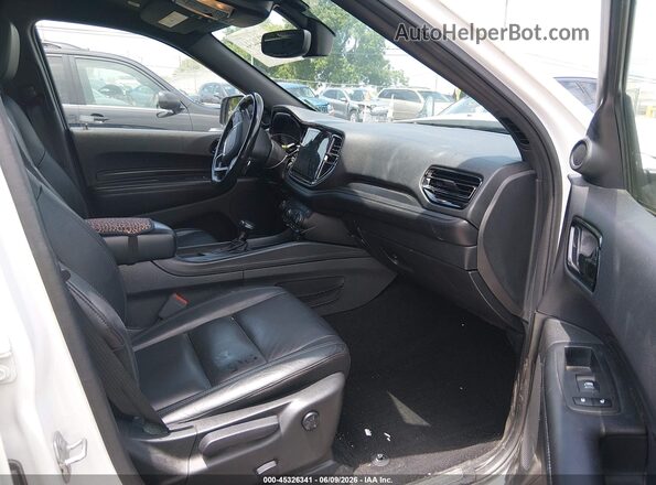 1C4RDJDG2MC599237 2021 DODGE DURANGO White Vista interior delantera