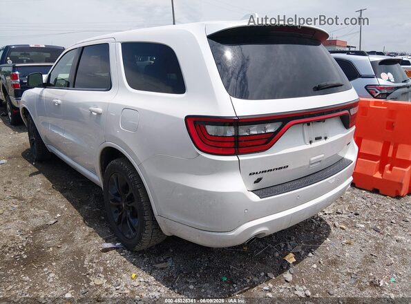 1C4RDJDG2MC599237 2021 DODGE DURANGO White Trasero izquierdo
