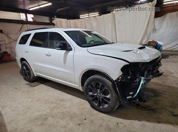 1C4RDJDG2NC205849 2022 DODGE DURANGO Белый Передняя правая четверть