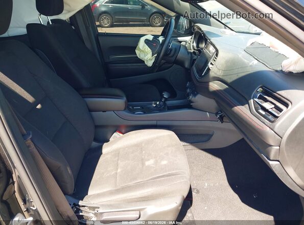 1C4RDJDG2SC526740 2025 DODGE DURANGO Black Вид салону спереду