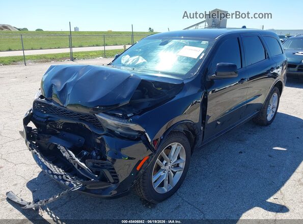 1C4RDJDG2SC526740 2025 DODGE DURANGO Black Передня ліва чверть