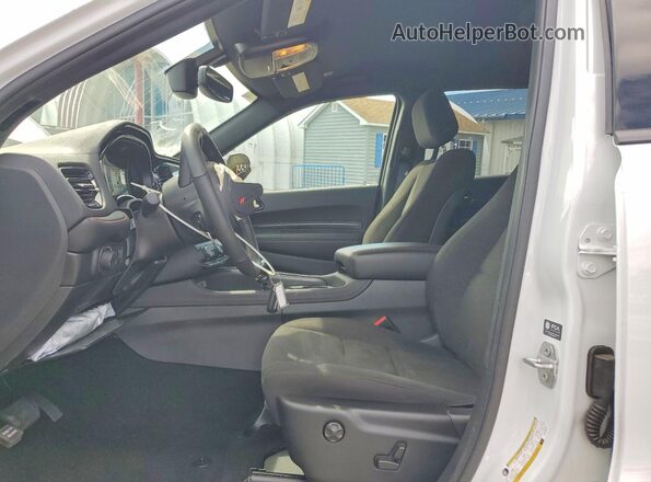1C4RDJDG2TC245975 2026 DODGE DURANGO White Widok wnętrza z przodu