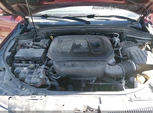 1C4RDJDG3GC484411 2016 DODGE DURANGO Burgundy Vista trasera