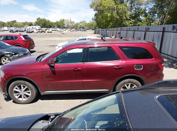 1C4RDJDG3GC484411 2016 DODGE DURANGO Burgundy Vista interior de 360 grados