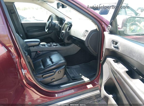 1C4RDJDG3GC484411 2016 DODGE DURANGO Burgundy Vista interior delantera