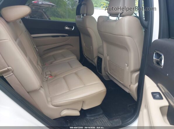 1C4RDJDG3HC785553 2017 DODGE DURANGO White Vista de la etiqueta del VIN