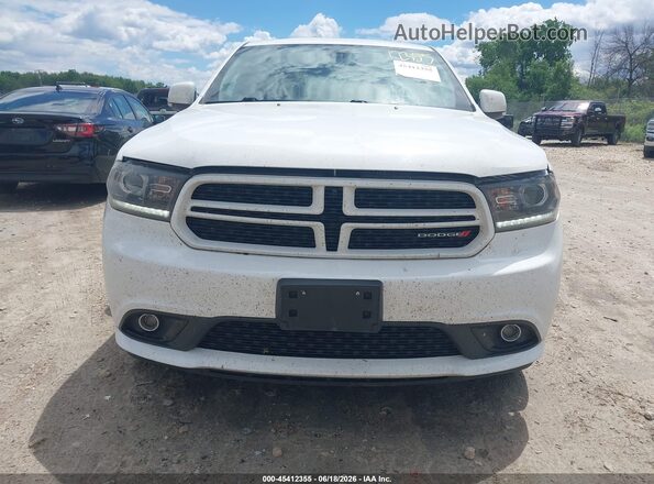 1C4RDJDG3HC785553 2017 DODGE DURANGO White Vista del cuadro de instrumentos