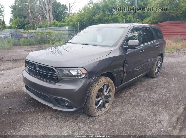 1C4RDJDG3HC799436 2017 DODGE DURANGO Gray Передня ліва чверть