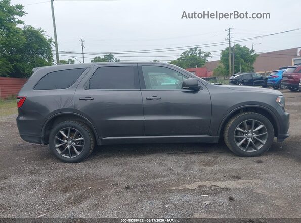1C4RDJDG3HC799436 2017 DODGE DURANGO Gray Вид задньої частини салону