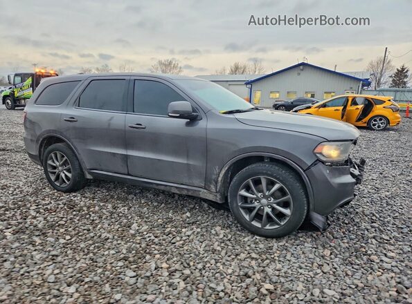 1C4RDJDG3HC823847 2017 DODGE DURANGO Gray Przód prawy