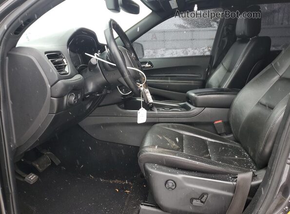 1C4RDJDG3MC627563 2021 DODGE DURANGO Gray Widok wnętrza z przodu