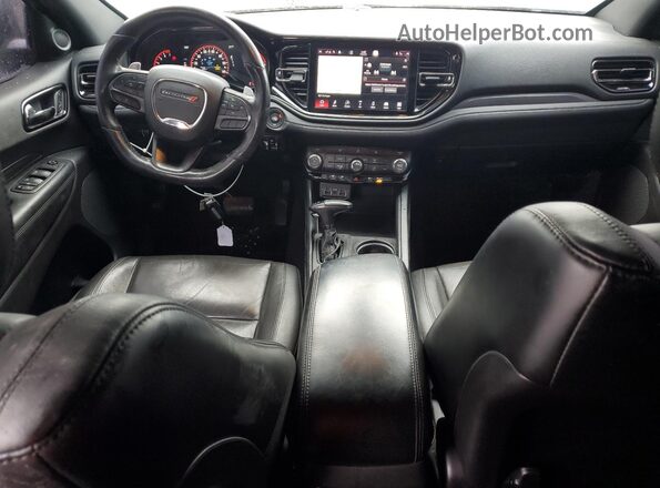 1C4RDJDG3MC627563 2021 DODGE DURANGO Gray Widok deski rozdzielczej