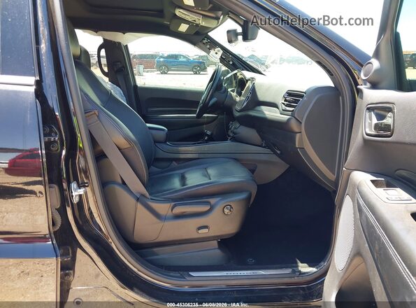 1C4RDJDG3MC806444 2021 DODGE DURANGO Black Widok wnętrza z przodu