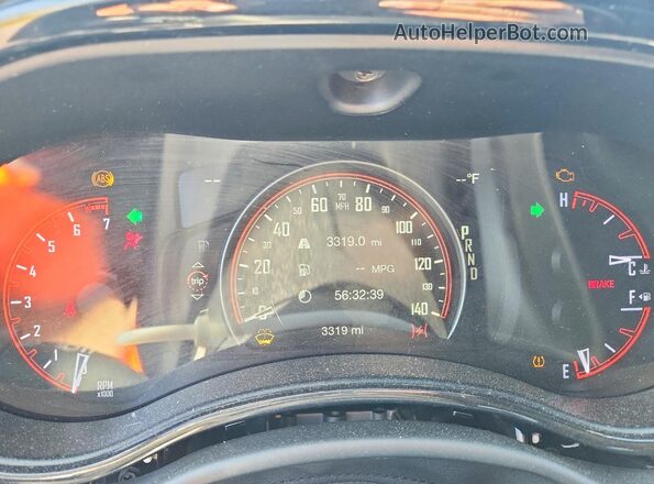 1C4RDJDG3TC246035 2026 DODGE DURANGO Black ხელსაწყოთა პანელის ხედი