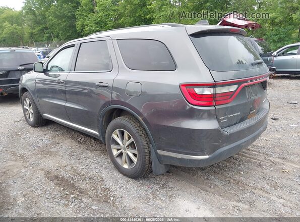 1C4RDJDG4GC353536 2016 DODGE DURANGO Gray Задня ліва чверть